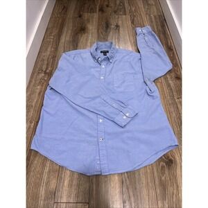 John Bartlett Consensus Men's Buttondown Longsleeve Shirt Blue XL